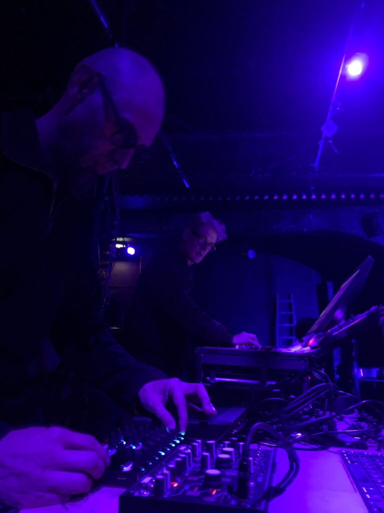 Enrique Mendoza performing Berserk, a live electroacoustic spatial performance