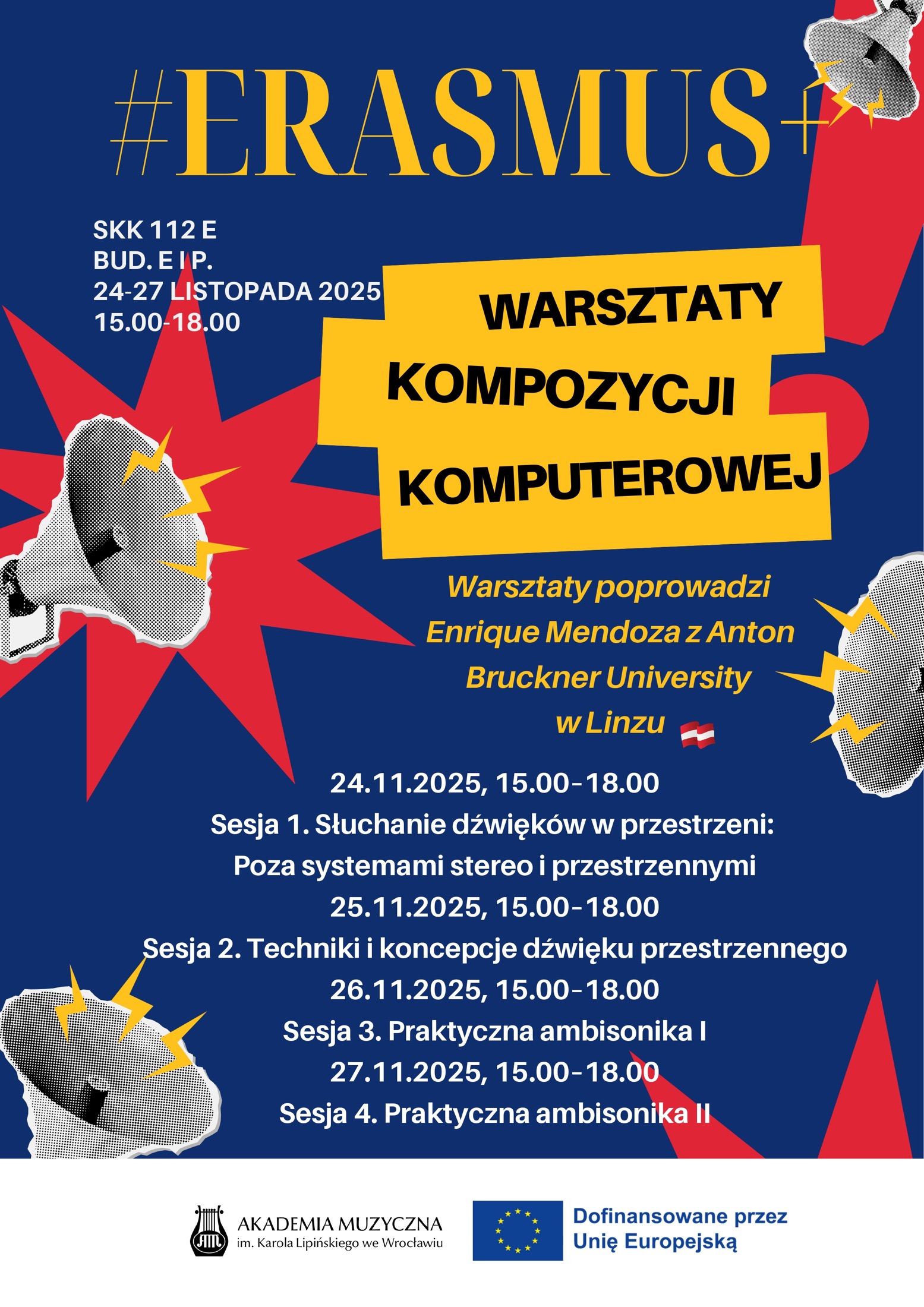 Workshop: Sonic Creation and Performance in Spatial Audio — Wrocław (PL)