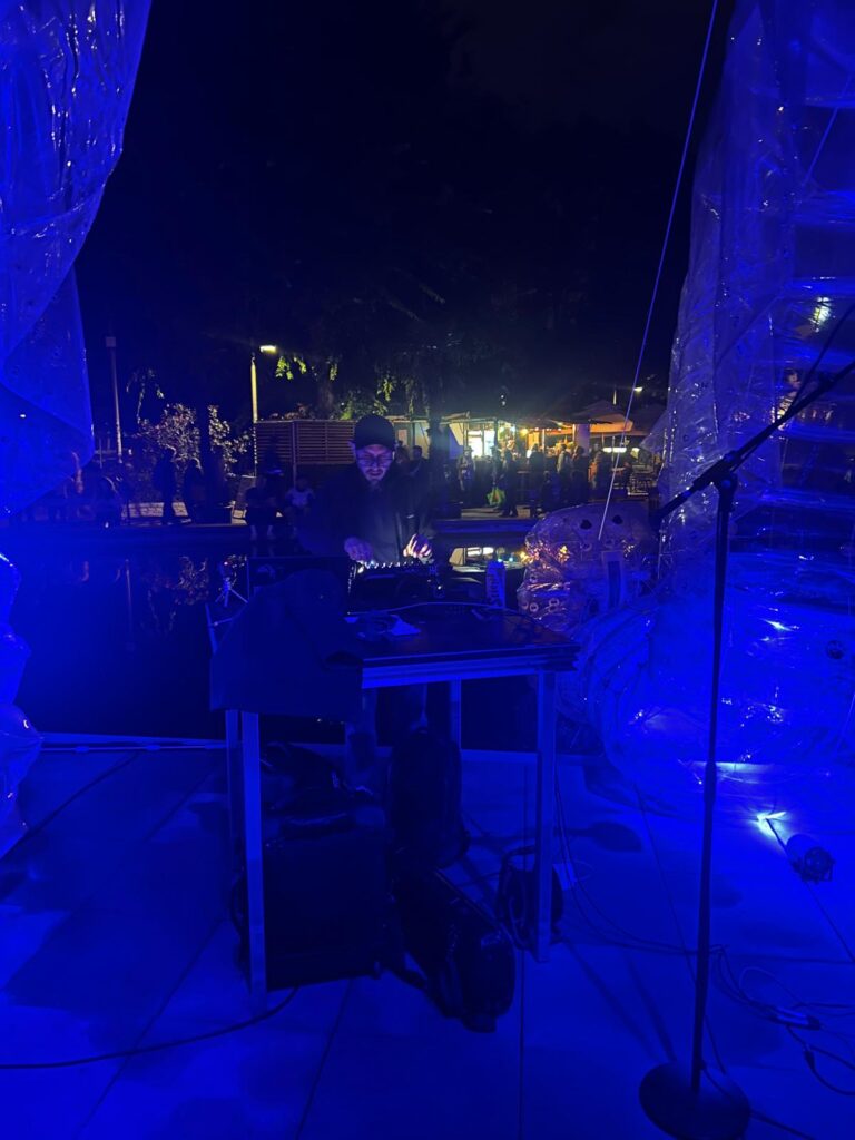 Live electroacoustic performance Krakenwalzer at OCT.opus 25, Vienna