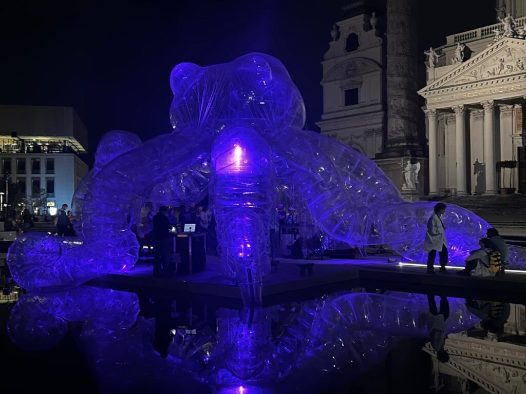 Live electroacoustic performance Krakenwalzer at OCT.opus 25, Vienna