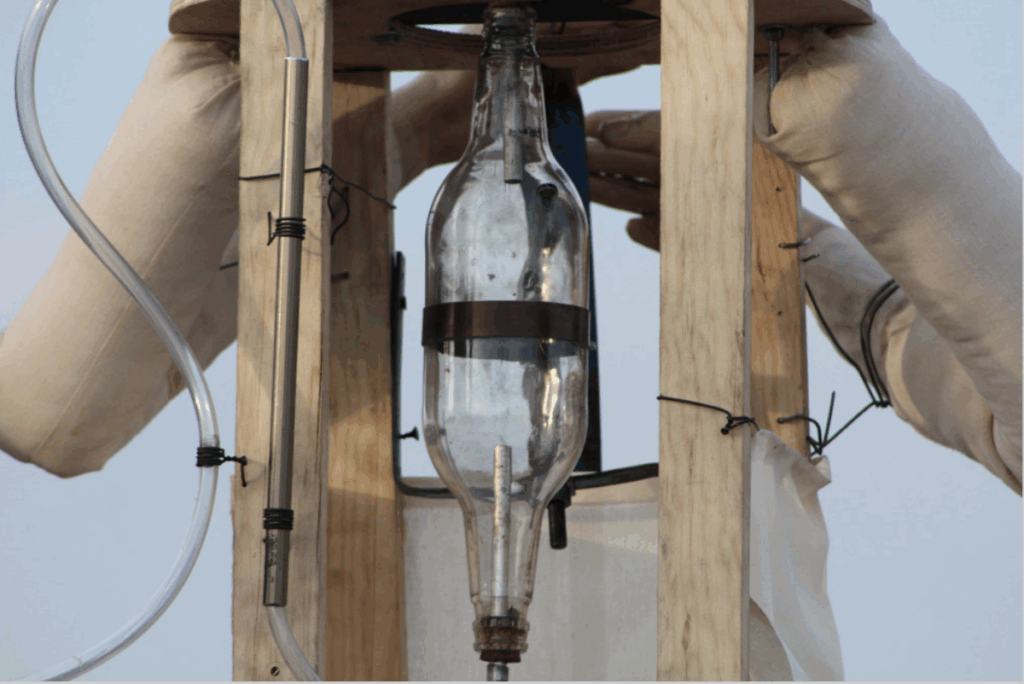 Volverse Negro, site-specific interdisciplinary performance by Teatro Ojo, 2020