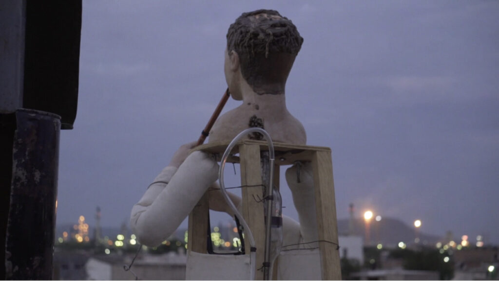 Volverse Negro, site-specific interdisciplinary performance by Teatro Ojo, 2020