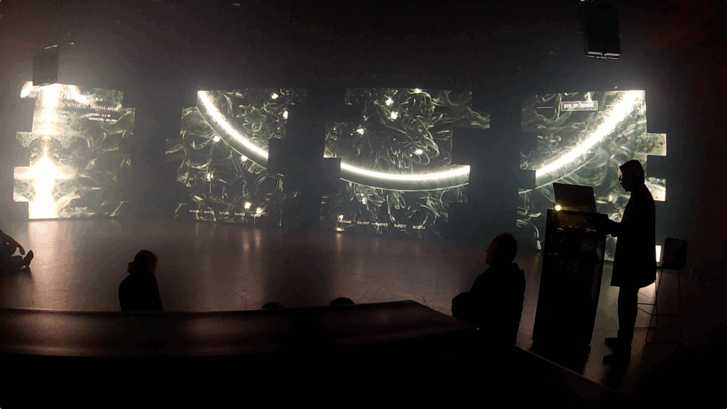 NEKRO//MAKINA, Audiovisual Performance